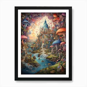 Fairytale Forest 6 Art Print