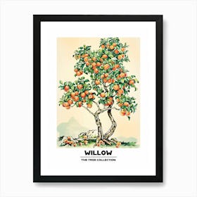 Willow Tree Storybook Illustration 1 Poster Art Print