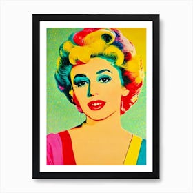 Rita Moreno Colourful Pop Movies Art Movies Art Print