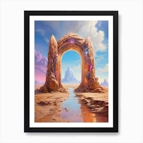 Arch Of Enlightenment Art Print