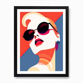 Unity in Feminine Forms, Pop art Art Print