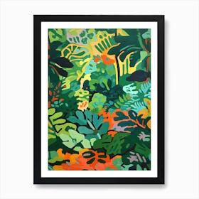 Birmingham Botanical Gardens Usa Painting 5 Art Print