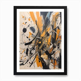 Abstract Expressionism-[Vol.02]-3/4 Art Print