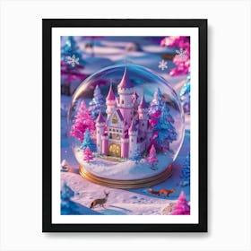 Snow Globe 3 Art Print