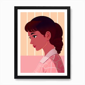 A Playful Homage to Audrey Art Print