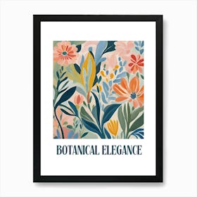 Botanical Elegance Wall Art Art Print