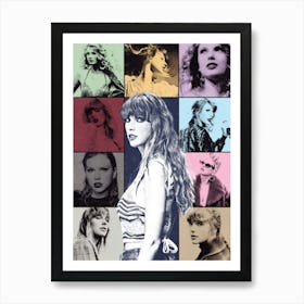 Taylor Swift 6 Art Print