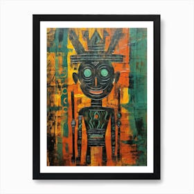 African King Art Print