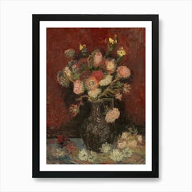 Flowers In A Vase 12 Art Print