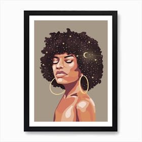 Celestial Woman Art Print