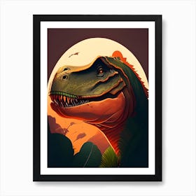 Dinosaur T - Rex Art Print