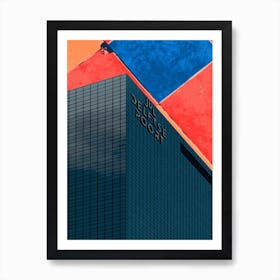 Tiled Building Art Print