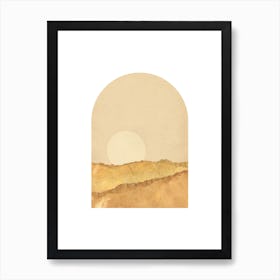 Arch-Sunrise 38 Art Print