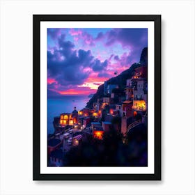 Positano, Italy Art Print