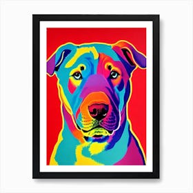 Chinese Shar Pei Andy Warhol Style Dog Art Print