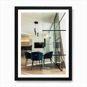 Modern Dining Room Art Print