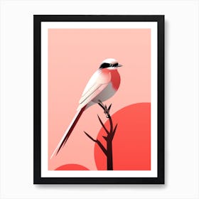 Minimalist Lark 3 Illustration Art Print