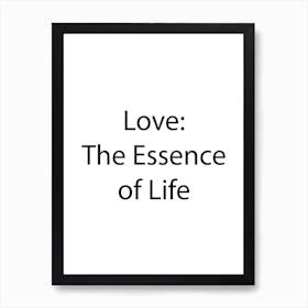 Love And Relationship Quote 18 Art Print
