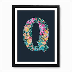 Letter Q Art Print