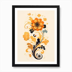 Floral Design Art Print