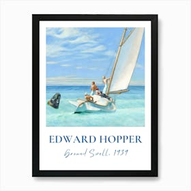 Edward Hopper, Grand Swell Art Print