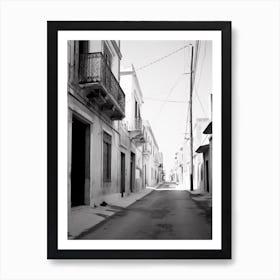 Trapani, Italy, Black And White Photography 1 Affiche