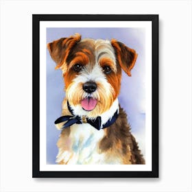 Glen Of Imaal Terrier Watercolour Dog Art Print