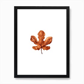 Maple Leaf Art Print