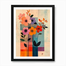 Flowers In A Vase 25 Art Print