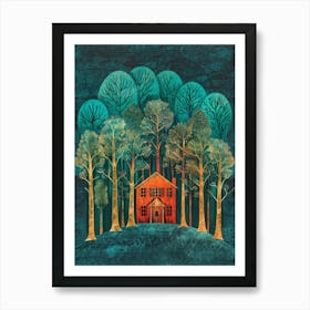 House In The Woods 7 Art Print