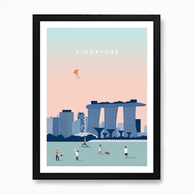 Singapore Art Print