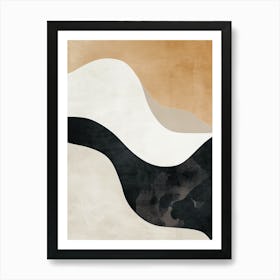 Fragments Of Light Minimalist Style Art Print