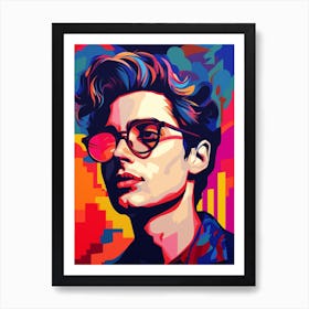 Everett Retro Pop Art 18 Art Print