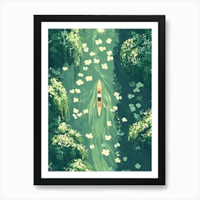 Lily Pond 1 Art Print