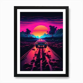 Back To The Future 3 Art Print