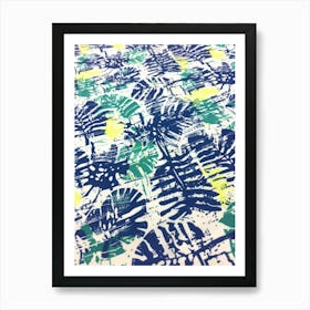 Tropical Leaves 182 Art Print