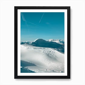 Snow Love Art Print