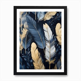 Feathers 5 Art Print