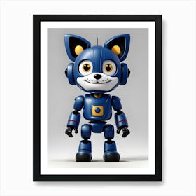 Foxy Robot Art Print