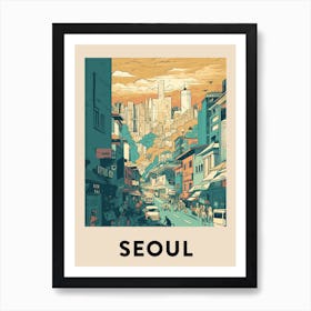 Seoul 8 Art Print