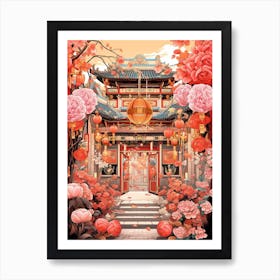Chinese New Year Decorations 2 Art Print