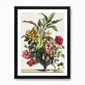 Flowers In A Vase 61 Art Print