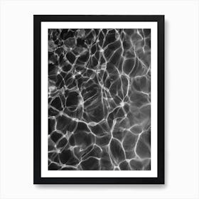 Black Water Art Print