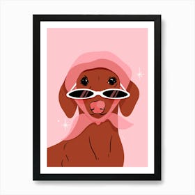 Dachshund | Fashion Dog Art Print