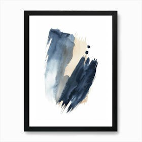 Abstract Watercolor Painting 53 Art Print