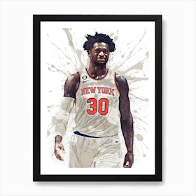 Julius Randle New York Knicks Art Print