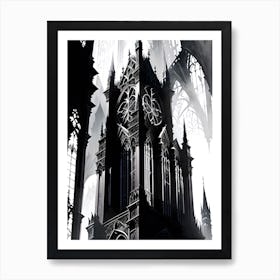 Gothic Tower Art Print