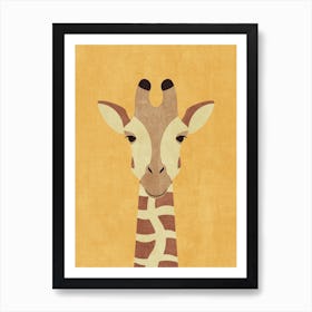 Fauna Giraffe Art Print