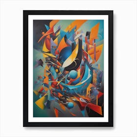 Abstract Painting 15 Art Print