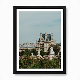 Tuileries Garden, Paris 7 Art Print